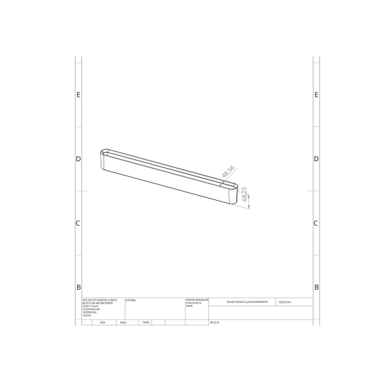 BL 3456 LİNEAR BL 3456 LİNEAR